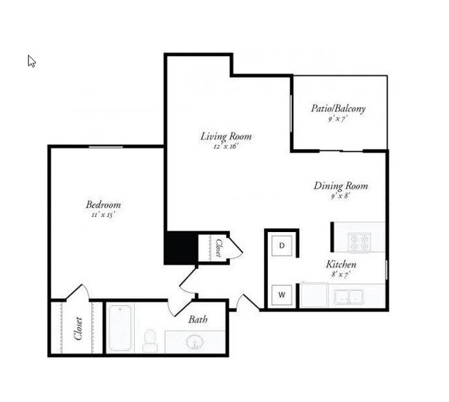 Unit 405 199 floor plan